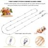 imageTONY ampamp SANDY Eyeglass Chains for Women Mask Holder lanyard Necklace Stylish Sunglass Reading Eyeglass Chains Glasses StrapBeaded Chain