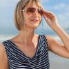 imageTONY ampamp SANDY Eyeglass Chains for Women Mask Holder lanyard Necklace Stylish Sunglass Reading Eyeglass Chains Glasses StrapTurquoise