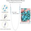imageTONY ampamp SANDY Eyeglass Chains for Women Mask Holder lanyard Necklace Stylish Sunglass Reading Eyeglass Chains Glasses StrapTurquoise