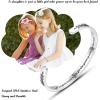 imageTONY ampamp SANDY Cuff Bracelets for Women Teen Girls Best Friend Sister Mom Daughter Granddaughter Cousin Personalized Birthday Mothers Day Christmas Easter Gifts for Teens Girls Women Jewelry1  Daughter Gifts  A daughter is just a little girl who grows up to be your best friend