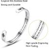 imageTONY ampamp SANDY Cuff Bracelets for Women Teen Girls Best Friend Sister Mom Daughter Granddaughter Cousin Personalized Birthday Mothers Day Christmas Easter Gifts for Teens Girls Women Jewelry1  Niece Gifts  To my niece  never forget that I love youBe the woman I know you can be