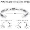 imageTONY ampamp SANDY Cuff Bracelets for Women Teen Girls Best Friend Sister Mom Daughter Granddaughter Cousin Personalized Birthday Mothers Day Christmas Easter Gifts for Teens Girls Women Jewelry1  Coworker gifts  Never forget the difference youve made