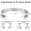 imageTONY ampamp SANDY Cuff Bracelets for Women Teen Girls Best Friend Sister Mom Daughter Granddaughter Cousin Personalized Birthday Mothers Day Christmas Easter Gifts for Teens Girls Women Jewelry0  Friend Gifts  True friends are like bright sunflowers that never fade away