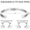 imageTONY ampamp SANDY Cuff Bracelets for Women Teen Girls Best Friend Sister Mom Daughter Granddaughter Cousin Personalized Birthday Mothers Day Christmas Easter Gifts for Teens Girls Women Jewelry1  Beautiful girl you can do hard things