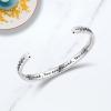 imageTONY ampamp SANDY Cuff Bracelets for Women Teen Girls Best Friend Sister Mom Daughter Granddaughter Cousin Personalized Birthday Mothers Day Christmas Easter Gifts for Teens Girls Women Jewelry1  You are loved you are valued you are beautiful
