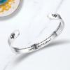 imageTONY ampamp SANDY Cuff Bracelets for Women Teen Girls Best Friend Sister Mom Daughter Granddaughter Cousin Personalized Birthday Mothers Day Christmas Easter Gifts for Teens Girls Women Jewelry1  Retirement Gifts  Never underestimate the difference you made  and the lives you touched