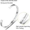 imageTONY ampamp SANDY Cuff Bracelets for Women Teen Girls Best Friend Sister Mom Daughter Granddaughter Cousin Personalized Birthday Mothers Day Christmas Easter Gifts for Teens Girls Women Jewelry1  Mom Gifts  Always my mother forever my friend