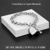 imageTONY ampamp SANDY Initial Charm Bracelets for Girls Women Stainless Steel AZ Bracelet Personalized Gifts Birthday Graduation Easter Stocking Stuffers for Teens Girls Jewelry Various DesignF