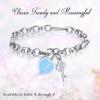imageTONY ampamp SANDY Initial Charm Bracelets for Girls Women Stainless Steel AZ Bracelet Personalized Gifts Birthday Graduation Easter Stocking Stuffers for Teens Girls Jewelry Various DesignF  Enamel
