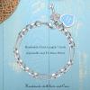 imageTONY ampamp SANDY Initial Charm Bracelets for Girls Women Stainless Steel AZ Bracelet Personalized Gifts Birthday Graduation Easter Stocking Stuffers for Teens Girls Jewelry Various DesignW  Enamel