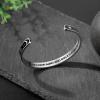 imageTONY ampamp SANDY Inspirational Bracelets for Women Teen Girls Personalized Gifts for Daughter Granddaughter Mom Sister Friends Stainless Steel Engraved Cuff Birthday Easter ChristmasA  Sun  Moon  Aunt Niece Gifts  The love between an aunt and niece is forever