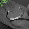 imageTONY ampamp SANDY Inspirational Bracelets for Women Teen Girls Personalized Gifts for Daughter Granddaughter Mom Sister Friends Stainless Steel Engraved Cuff Birthday Easter ChristmasA  Niece Gifts  Sun  Moon  Never forget that I love you