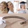 imageTONY ampamp SANDY Inspirational Bracelets for Women Teen Girls Personalized Gifts for Daughter Granddaughter Mom Sister Friends Stainless Steel Engraved Cuff Birthday Easter ChristmasA  Niece Gifts  Never forget that I love youBe the woman I know you can be