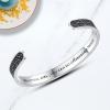 imageTONY ampamp SANDY Inspirational Bracelets for Women Teen Girls Personalized Gifts for Daughter Granddaughter Mom Sister Friends Stainless Steel Engraved Cuff Birthday Easter ChristmasA  Celtic Knot  Beautiful girl you can do amazing things