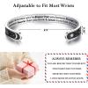 imageTONY ampamp SANDY Inspirational Bracelets for Women Teen Girls Personalized Gifts for Daughter Granddaughter Mom Sister Friends Stainless Steel Engraved Cuff Birthday Easter ChristmasA  Sun  Moon  Always remember youre braver than you believe