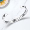 imageTONY ampamp SANDY Inspirational Bracelets for Women Teen Girls Personalized Gifts for Daughter Granddaughter Mom Sister Friends Stainless Steel Engraved Cuff Birthday Easter ChristmasA  Niece Gifts  Never forget that I love youBe the woman I know you can be