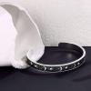 imageTONY ampamp SANDY Inspirational Bracelets for Women Teen Girls Personalized Gifts for Daughter Granddaughter Mom Sister Friends Stainless Steel Engraved Cuff Birthday Easter ChristmasA  Graduation Gifts  Sun  Moon  Behind you  all your memories Before you  all your dreams