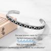imageTONY ampamp SANDY Inspirational Bracelets for Women Teen Girls Personalized Gifts for Daughter Granddaughter Mom Sister Friends Stainless Steel Engraved Cuff Birthday Easter ChristmasA  Wave Bracelet  You are loved you are valued 