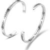 imageTONY ampamp SANDY Cuff Bracelets for Women Teen Girls Best Friend Sister Mom Daughter Granddaughter Cousin Personalized Birthday Mothers Day Christmas Easter Gifts for Teens Girls Women Jewelry1  You are loved you are valued you are beautiful