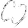 imageTONY ampamp SANDY Cuff Bracelets for Women Teen Girls Best Friend Sister Mom Daughter Granddaughter Cousin Personalized Birthday Mothers Day Christmas Easter Gifts for Teens Girls Women Jewelry1  Teacher Gifts  It takes a big heart to shape little minds