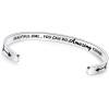 imageTONY ampamp SANDY Inspirational Bracelets for Women Teen Girls Personalized Gifts for Daughter Granddaughter Mom Sister Friends Stainless Steel Engraved Cuff Birthday Easter Christmas0  Beautiful girl  you can do amazing things