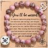imageTONY ampamp SANDY Retirement Gifts for Women Compass Bracelet Coworkers Farewell Leaving Goodbye Moving Going Away Gifts for Coworkers Women Friends Teacher EmployeeYoull be missed  Rhodonite