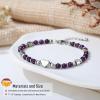 imageTONY ampamp SANDY 2025 Graduation Gifts for Her Graduation Bracelets for Women Girls Middle High School College Graduates With Grad Cap Box and Meaningful CardsBack to School  Amethyst