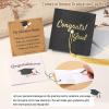 imageTONY ampamp SANDY 2025 Graduation Gifts for Her Graduation Bracelets for Women Girls Middle High School College Graduates With Grad Cap Box and Meaningful CardsLapis Lazuli