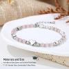imageTONY ampamp SANDY 2025 Graduation Gifts for Her Graduation Bracelets for Women Girls Middle High School College Graduates With Grad Cap Box and Meaningful CardsRose Quartz