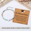 imageTONY ampamp SANDY 2025 Graduation Gifts for Her Graduation Bracelets for Women Girls Middle High School College Graduates With Grad Cap Box and Meaningful CardsAmazonite