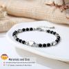 imageTONY ampamp SANDY 2025 Graduation Gifts for Her Graduation Bracelets for Women Girls Middle High School College Graduates With Grad Cap Box and Meaningful CardsBack to School  Black Onyx