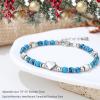 imageTONY ampamp SANDY Bestie Gifts for Women Best Friend Birthday Gifts Friendship Gifts for Women Dainty Bracelets for Women Best Friend Bestie Soul Sister BFFTurquoise