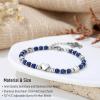 imageTONY ampamp SANDY Christian Gifts for Women Religious Cross Bracelet Jewelry Easter Basket Stuffers for Teens Kids Adults Faith Confirmation Baptism Christmas Birthday Gifts for WomenSister in Christ  Lapis Lazuli