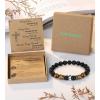 imageTONY ampamp SANDY Cross Bracelet Men Boys Christian Gifts for Teen Boys Son Grandson Nephew on Graduation Fathers Day Easter Birthday ChristmasChristian Men  8 Inches 