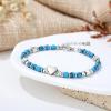 imageTONY ampamp SANDY Dainty Gemstone Bracelets for Teen Girls  Sweet Gifts for Kids Daughter Granddaughter Niece Sister on Birthday Graduation Valentines Christmas Easter Stocking StuffersTurquoise