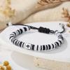 imageTONY ampamp SANDY Dog Memorial Gifts Pet Sympathy Rainbow Bridge Pet Memorial Bracelet for Men Women Girls Who Loss of Beloved Dog CatBlack White