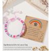 imageTONY ampamp SANDY Dog Memorial Gifts Pet Sympathy Rainbow Bridge Pet Memorial Bracelet for Men Women Girls Who Loss of Beloved Dog CatColorful