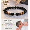 imageTONY ampamp SANDY First Time Dad Gifts New Father to be New Dad Gifts for Men Daddy to be Bracelet Birthday Christmas Stocking Stuffers for DaddyDad to be B