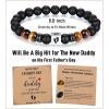 imageTONY ampamp SANDY First Time Dad Gifts New Father to be New Dad Gifts for Men Daddy to be Bracelet Birthday Christmas Stocking Stuffers for DaddyFirst Fathers Day As My Daddy  B