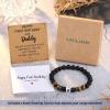 imageTONY ampamp SANDY First Time Dad Gifts New Father to be New Dad Gifts for Men Daddy to be Bracelet Birthday Christmas Stocking Stuffers for DaddyFirst Birthday As My Daddy