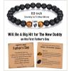 imageTONY ampamp SANDY First Time Dad Gifts New Father to be New Dad Gifts for Men Daddy to be Bracelet Birthday Christmas Stocking Stuffers for DaddyFirst Fathers Day  A