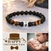 imageTONY ampamp SANDY First Time Dad Gifts New Father to be New Dad Gifts for Men Daddy to be Bracelet Birthday Christmas Stocking Stuffers for DaddyFirst Fathers Day As My Daddy  B