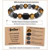 imageTONY ampamp SANDY Natural Stone Bracelets for Men Boys Son Grandson Nephew Boyfriend Dad Step Dad  Birthday Christmas Easter Gifts for Teens Boys Him Men AdultsTo My Brother