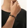 imageTONY ampamp SANDY Natural Stone Bracelets for Men Boys Son Grandson Nephew Boyfriend Dad Step Dad  Birthday Christmas Easter Gifts for Teens Boys Him Men AdultsTo My Step Dad