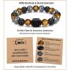 imageTONY ampamp SANDY Natural Stone Bracelets for Men Boys Son Grandson Nephew Boyfriend Dad Step Dad  Birthday Christmas Easter Gifts for Teens Boys Him Men AdultsTo My Uncle