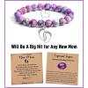 imageTONY ampamp SANDY New Mom Gifts Bracelets for First Time Moms on Mothers Day Birthday Christmas Stocking StuffersA  New Mom  Imperial Jasper