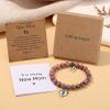 imageTONY ampamp SANDY New Mom Gifts Bracelets for First Time Moms on Mothers Day Birthday Christmas Stocking StuffersA  New Mom  Rhodonite