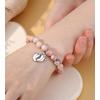 imageTONY ampamp SANDY New Mom Gifts Bracelets for First Time Moms on Mothers Day Birthday Christmas Stocking StuffersFirst Mothers Day  Pink Zebra Jasper