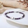 imageTONY ampamp SANDY Tiny Beaded Bracelets for Women Sometimes You Forget Youre Awesome Unique Gifts for Women Mom Daughter Wife Coworkers Best Friend Bestie GranddaughterAmethyst