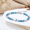 imageTONY ampamp SANDY Tiny Beaded Bracelets for Women Sometimes You Forget Youre Awesome Unique Gifts for Women Mom Daughter Wife Coworkers Best Friend Bestie GranddaughterTurquoise
